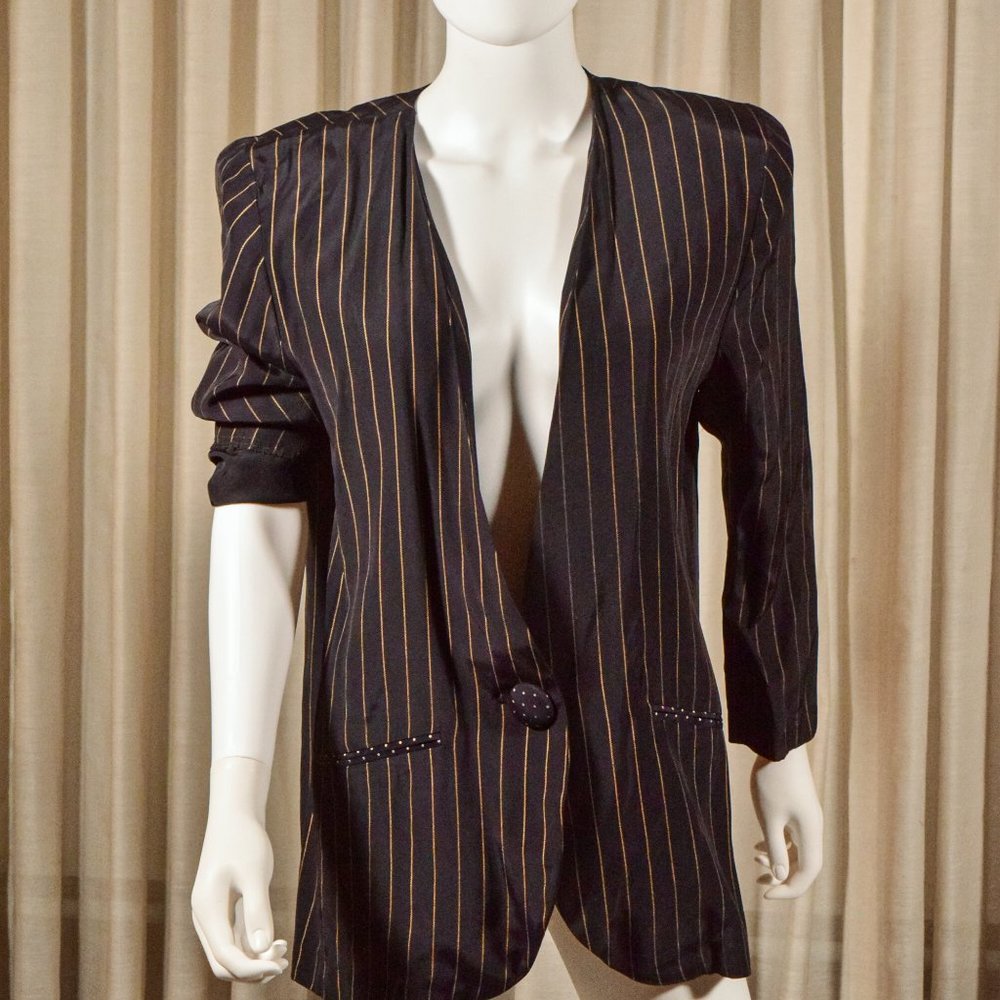 Just In Thyme Pinstripe Jacket